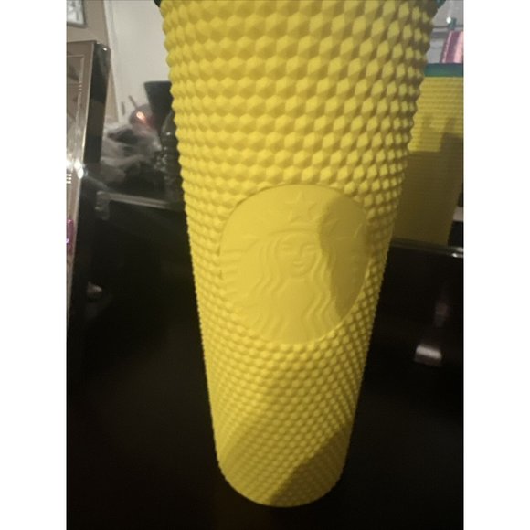 NEW Starbucks Hawaii Collection Studded Yellow Pineapple Tumbler 24oz - Picture 6 of 6
